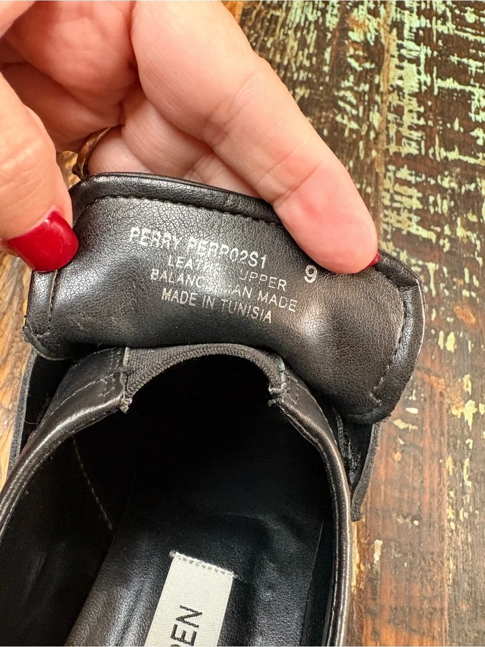 Steve Madden Perry Black Platform Loafers Chunky Heel Penny Slip On Shoes